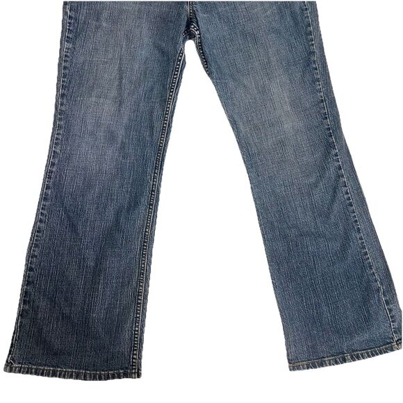 Women's Bootcut Jeans Levi's Signature Mid Rise Tag 16 M measured Size 34x30 - Picture 4 of 15